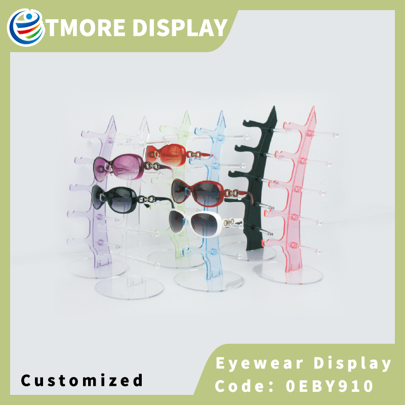 0EBY910 Acrylic sunglasses display holder