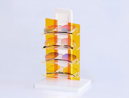 Custom Hot Sale Modern Sunglasses Acrylic display stand Retail  Countertop display YJ242 